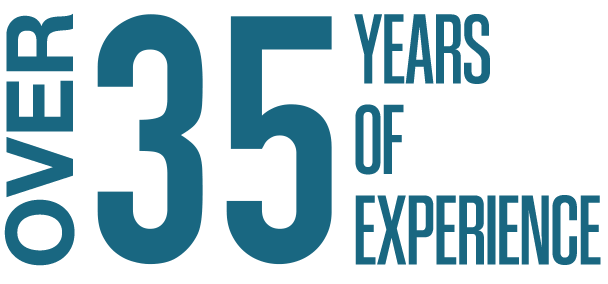 35 yıllık tecrübe